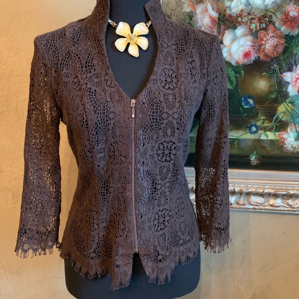 Lace top by Bebe